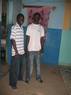 moi et everson chez bina 